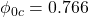 \phi_{0c}=0.766